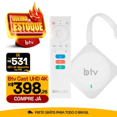 Btv Cast UHD 4K 8GB Wi-Fi Dual Band